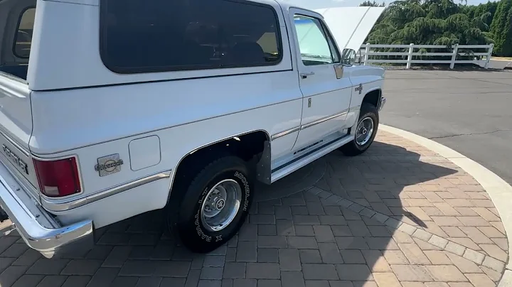 1987 Chevrolet K5 Blazer Walk around.