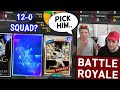 my brother drafted me a 12-0 BATTLE ROYALE squad.. BEST TEAM EVER? (mlb the show 20)