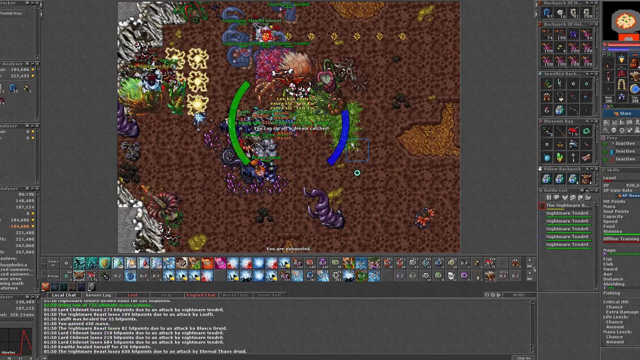 2. The Dream Courts Quest: Unsafe Release #WU18 - Tibia Life