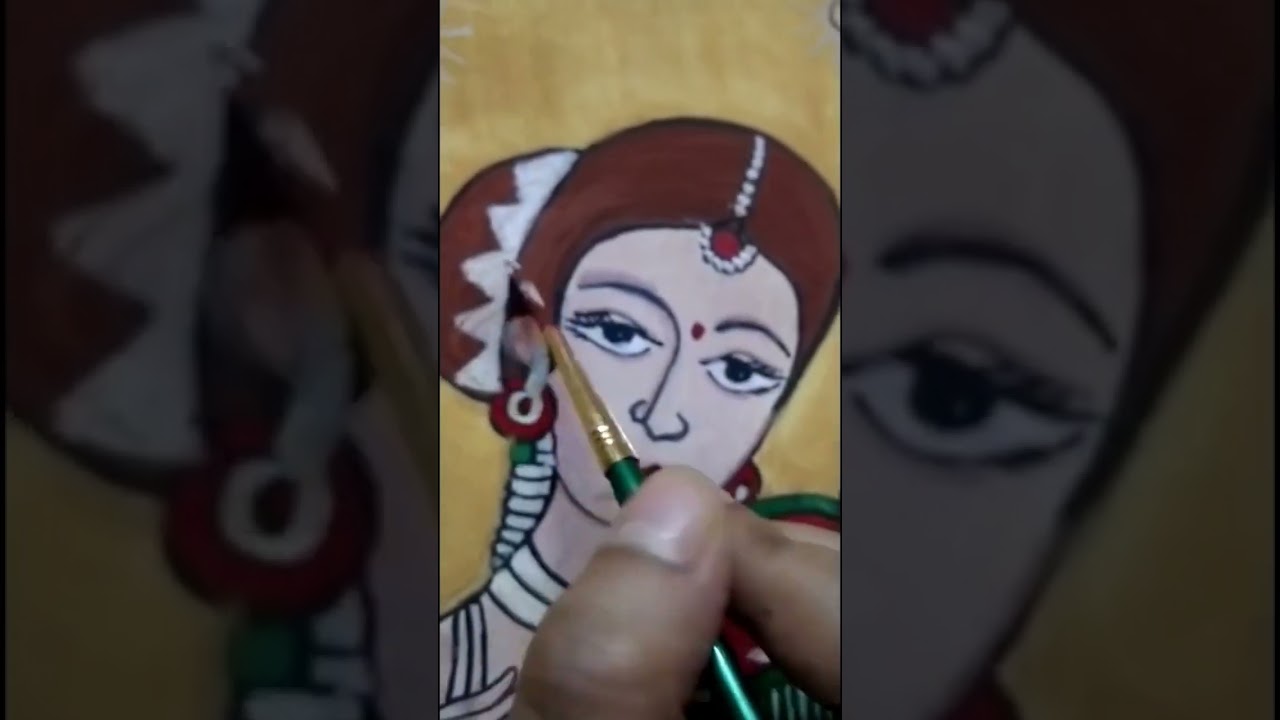 The famous Painting- Mother & Child -By:Jamini Roy 