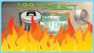 Opening 1994 Pinnacle Select Series 2 Baseball Cards = Dumpster Fire!