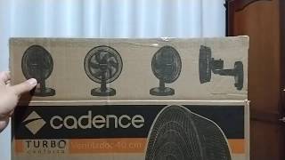 Lançamento Ventilador Turbo 126W Cadence VTR470