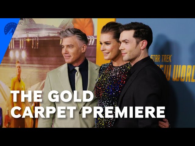 Star Trek: Strange New Worlds | The Gold Carpet Series Premiere | Paramount+