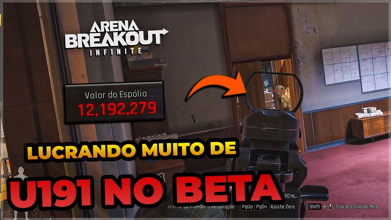 U191 Build Code LUCRANDO MUITO DE U191 NA BETA DO ARENA BREAKOUT INFINITE - YouTube