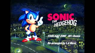 Starlight Zone - Sonic The Hedgehog - 80s Remix (Remastered)
