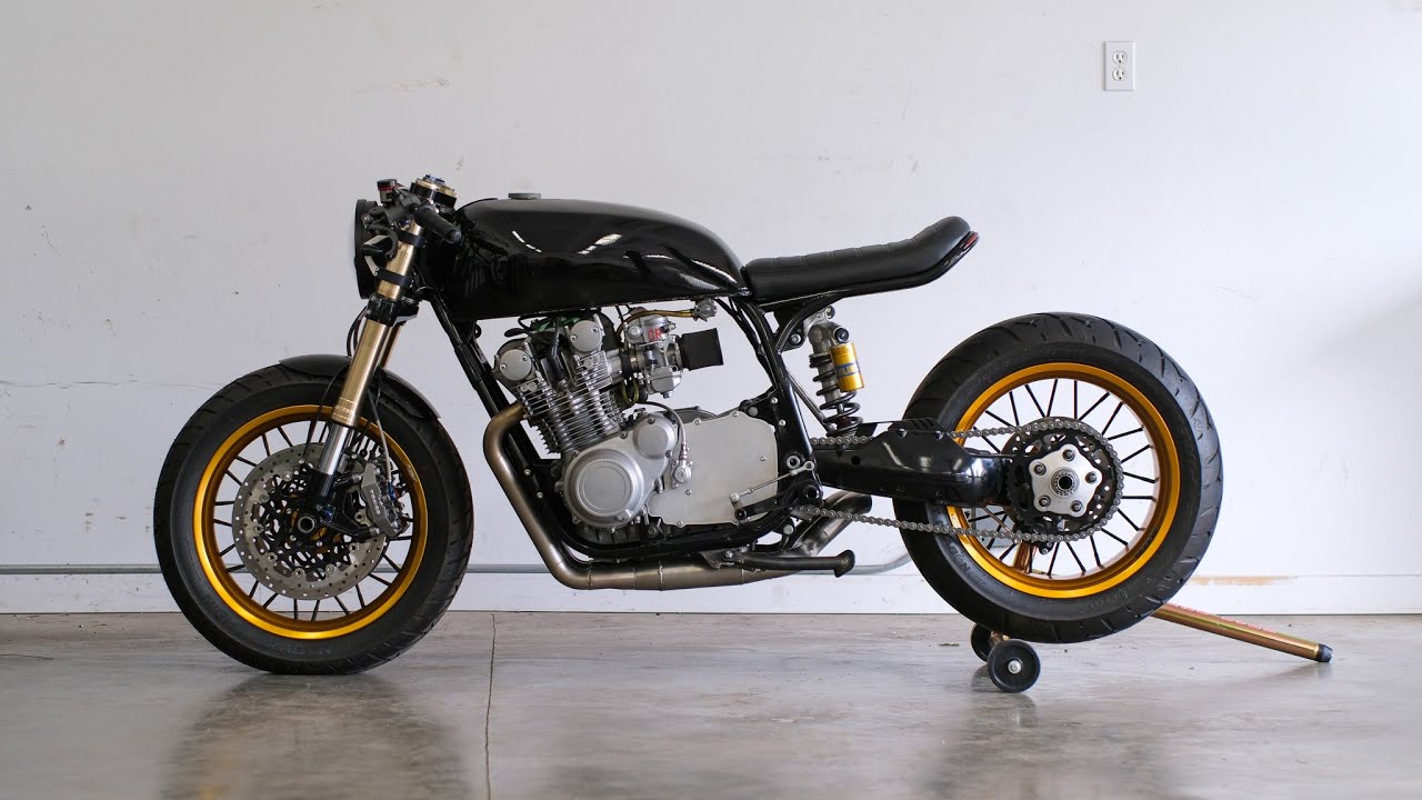 Dyno tune & first ride of my GS750 cafe racer build