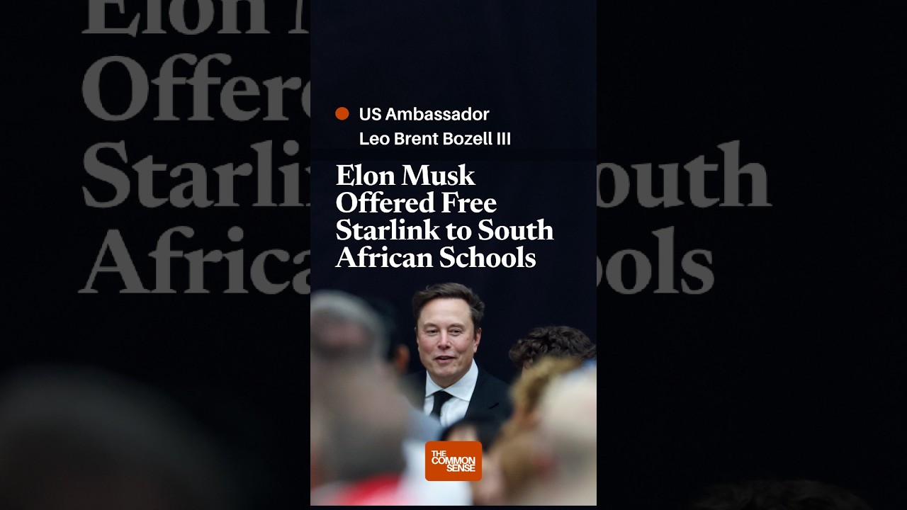 Elon Musk Offered Free Starlink to South African Schools