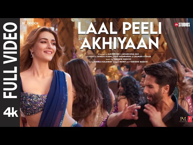 Laal Peeli Akhiyaan (Full Video) Shahid Kapoor,Kriti,Tanishq,Romy | Teri Baaton Mein Aisa Uljha Jiya class=