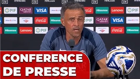 CONFÉRENCE DE PRESSE de LUIS ENRIQUE après la finale contre CHELSEA et le geste controversé