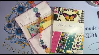 FUNDAY MONDAY#9/LETS MAKE & CREATE/A BEAUTIFUL PAPER BAG JOURNAL/PART 1...