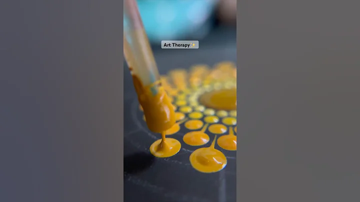 Dot mandala for beginners #shorts #mandala #mandalaart #dotmandala #dotmandalapainting #artist #art