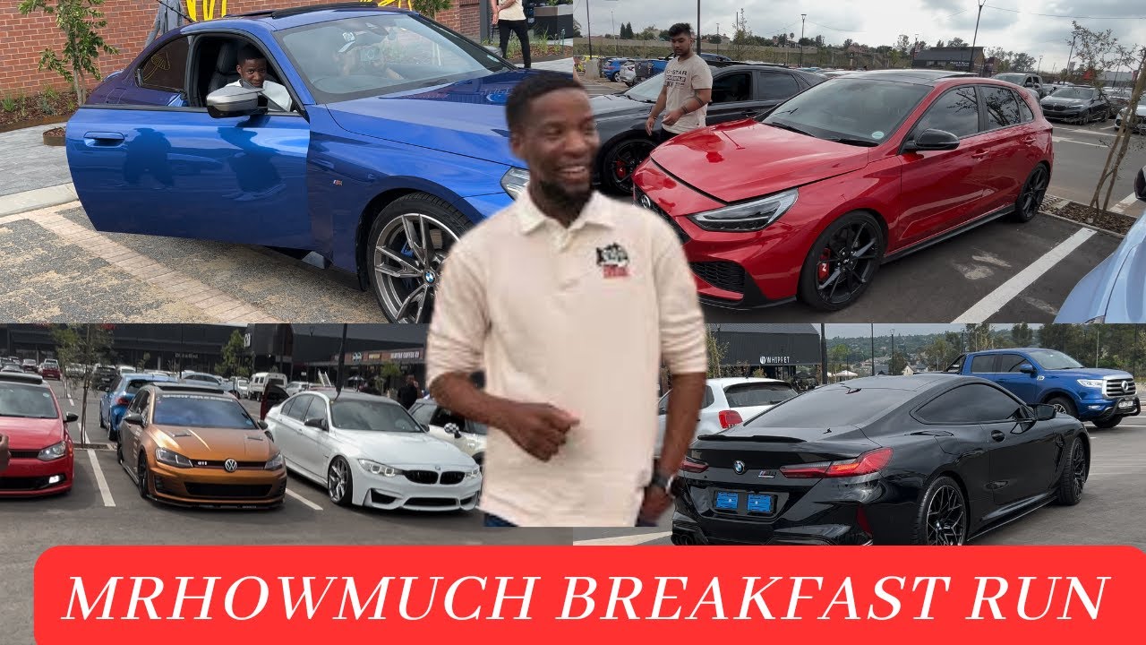 MrHowMuch Breakfast Run 🇿🇦 | Supercars, Lifestyle & Full Vlog Experience @mrhowmuch