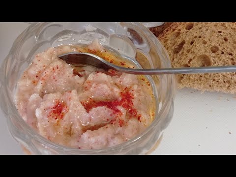 хумус из белой фасоли,сытная закуска из восточной сказки