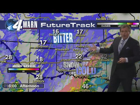Video: Får Oklahoma snö?