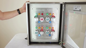 Electrical key cabinet for complex process Interlocks sequence