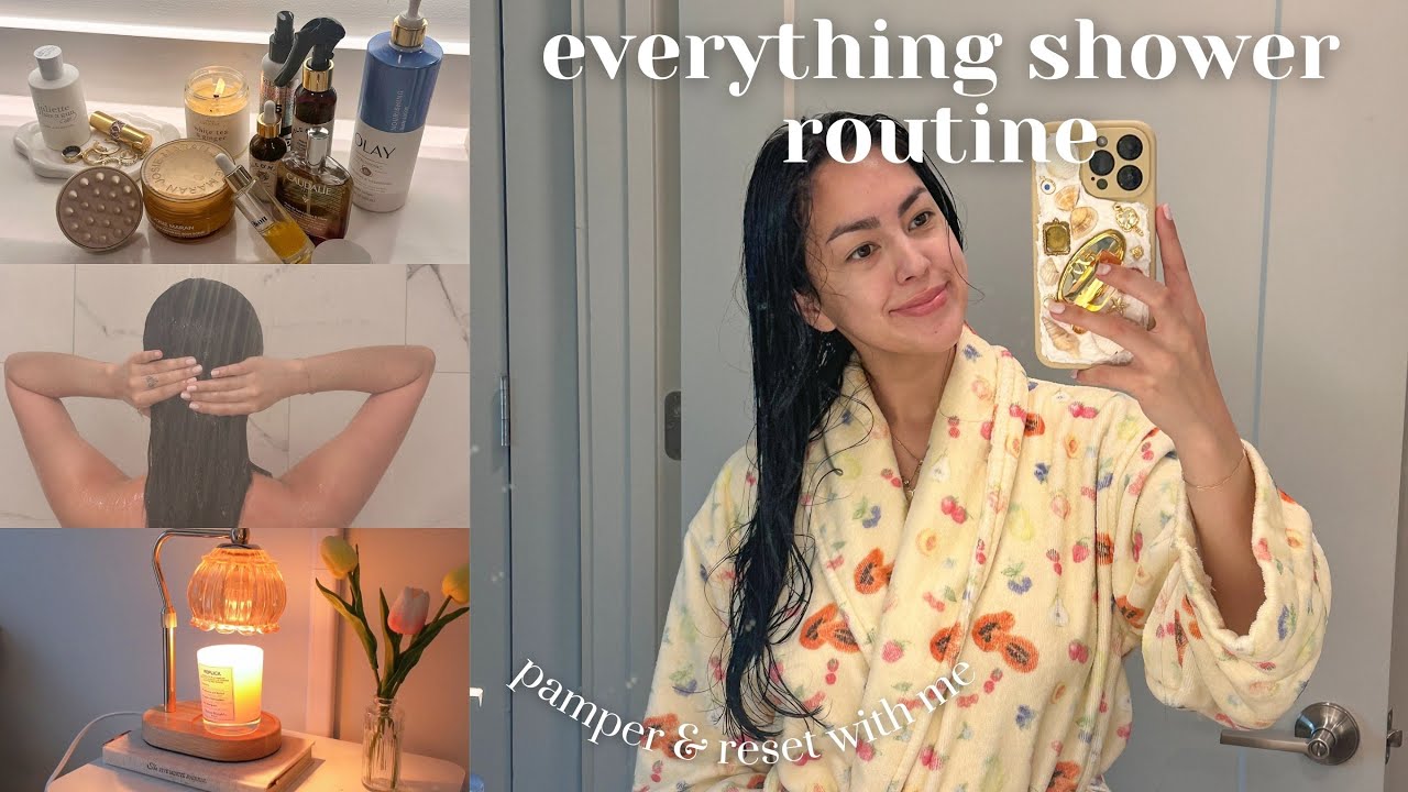 everything shower | hair care, body care, skin care - YouTube
