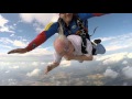 90-year-old man goes skydiving for his birthday!