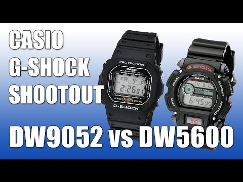 Casio G-Shock DW9052 Vs DW5600
