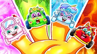 Yes! Super Elements Finger Family🤩Fire Daddy Finger🚑🚌🚓🚗+More Nursery Rhymes by BabyCars Indonesia
