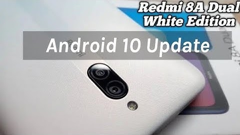 Redmi 8A Dual Android 10 Uodate. Miui 11.0.1.0 Stable Update.