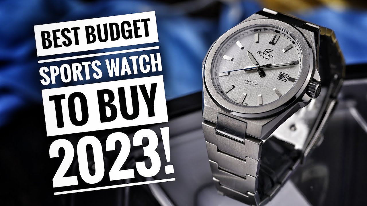 Best Budget Sports Watch - The Casio Edifice EFB-108D-7AV - YouTube