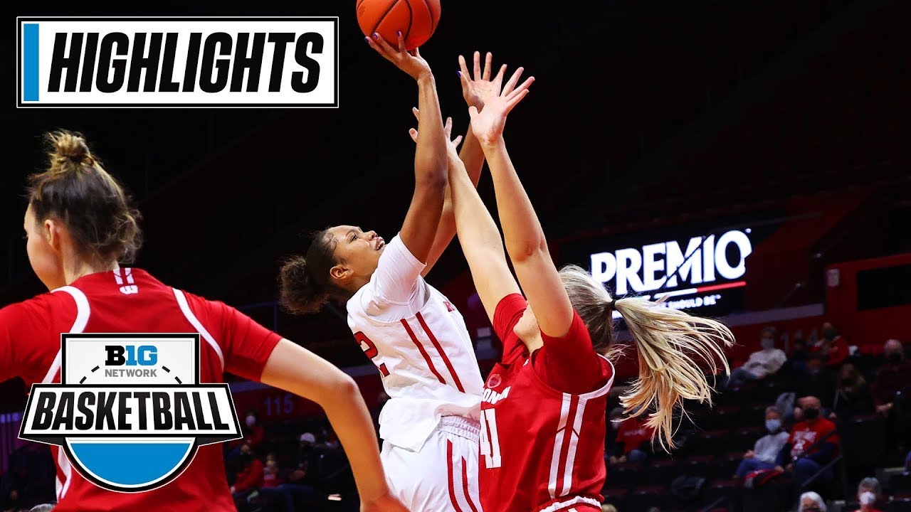 Wisconsin at Rutgers Jan. 16, 2022 Big Ten Women's Basketball B1G