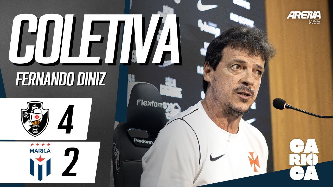 COLETIVA FERNANDO DINIZ | AO VIVO | Vasco x Maricá - Carioca 2026