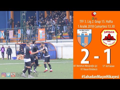 Alibeyköyspor 2-1 HKİ Çatalcaspor (Maç özeti ve röportajlar)