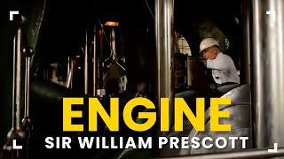 Sir William Prescott Steam Engine in Action - Kempton Steam Museum