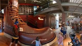 Biggest Boot in the World visiting Red Wing Shoe Company in VR - USA VR 360