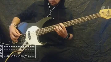 Marilyn Manson - The Beautiful People Bass Cover (Tabs)