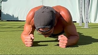 Elbow Plank Push-Ups