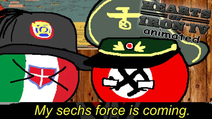 The Sechs Force is Coming - Hoi4 MP In A Nutshell Animated