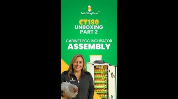 Hatching Time Cimuka CT180 Egg Incubator Unboxing Part 2
