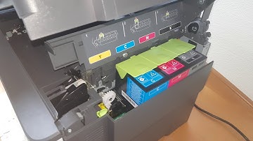 Replacing Toner Sharp MX-C357