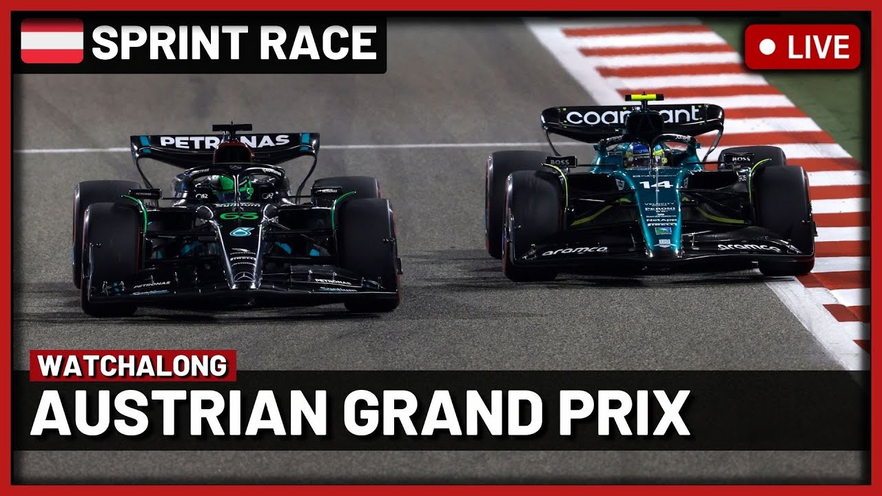 F1 Live - Austrian GP Sprint Race Watchalong Live timings + Commentary