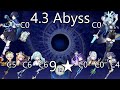 Genshin Impact 4.3. Abyss 9★ F12 | Wanderer / Eula