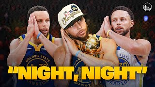 Every Time Stephen Curry Said 'Night, Night' 💤