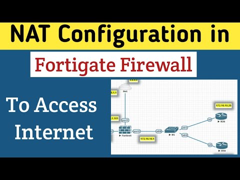 Video: Kā FortiGate izveidot NAT kārtulu?