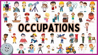 40 Occupations Name for Kids - Discover Jobs Career Name for Children