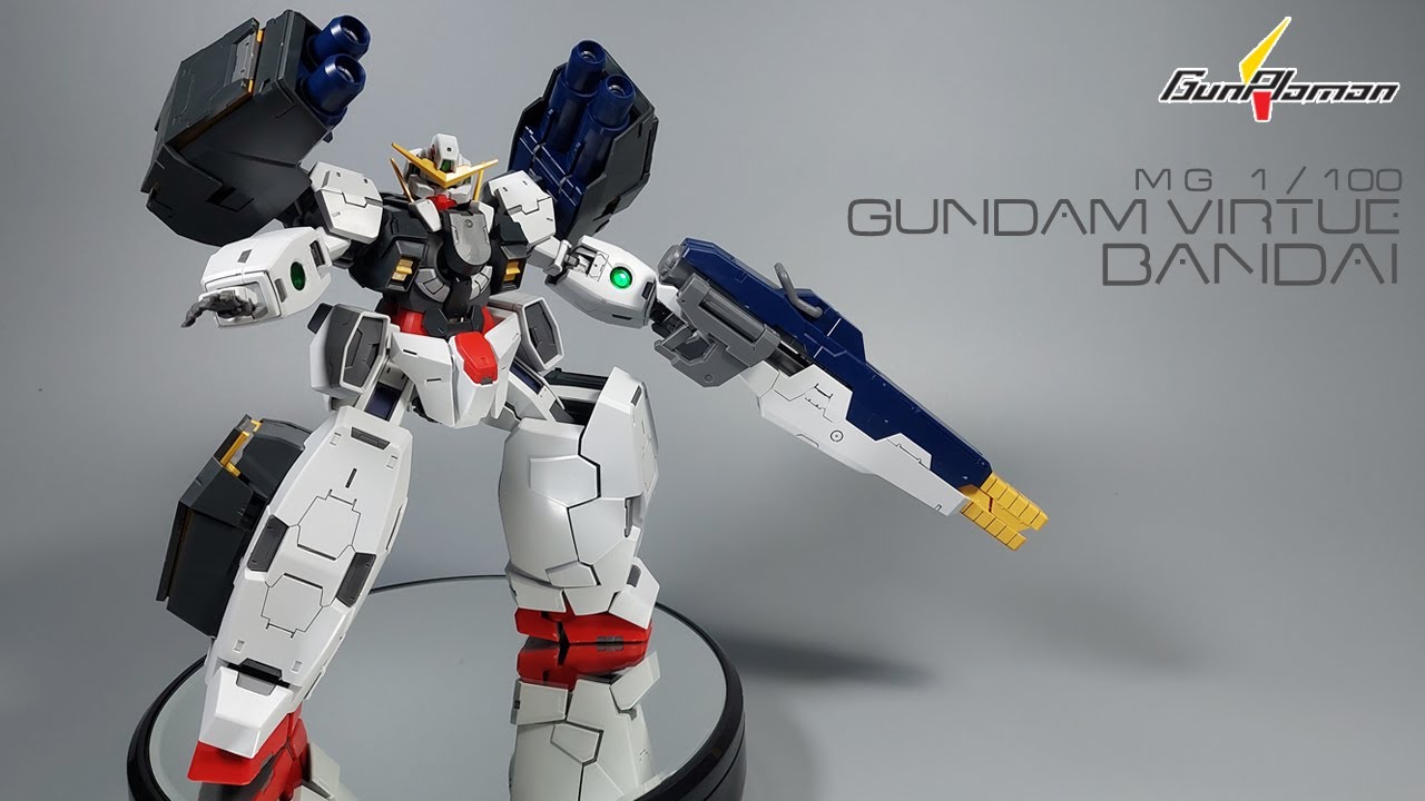รีวิว]​ MG 1/100 GN-005 GUNDAM VIRTUE [BANDAI] - YouTube