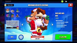 brawlidays skins ❄️