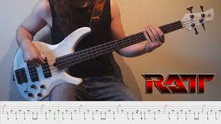 Round And Round - Ratt (bass cover & tabs)