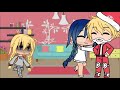 I saw mommy kissin Santa Claus // meme // •Gacha Flxmes•