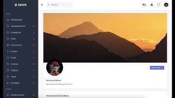 How to Add Profile and Background Picture Change Option in Laravel | Part 1