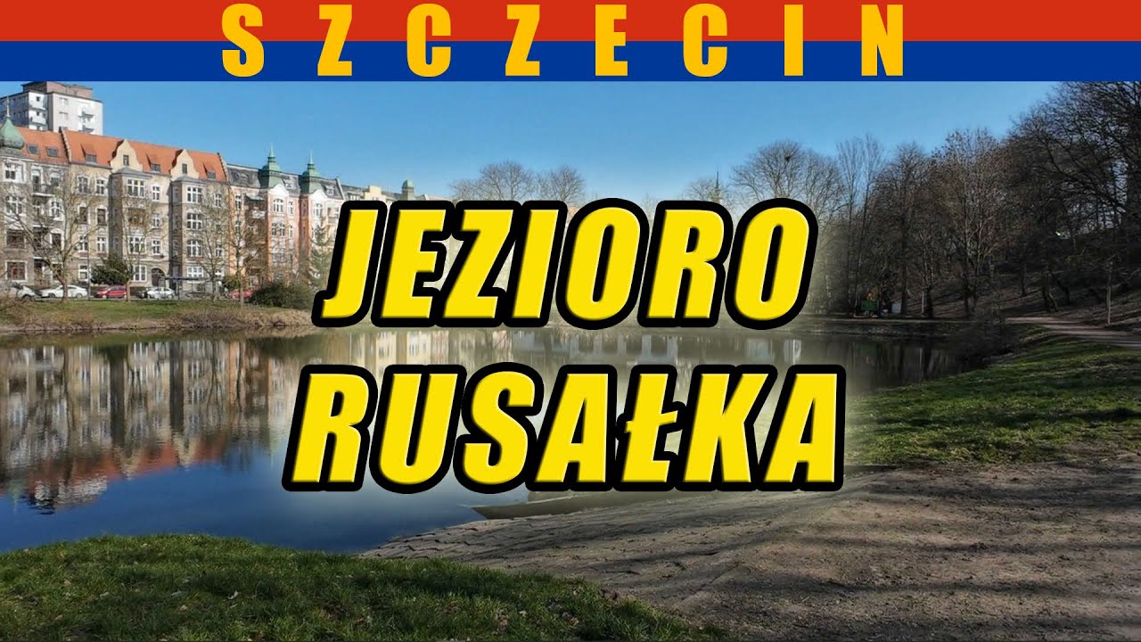 Jezioro Rusałka - spacer po parku Kasprowicza w Szczecinie. Marzec 2024.