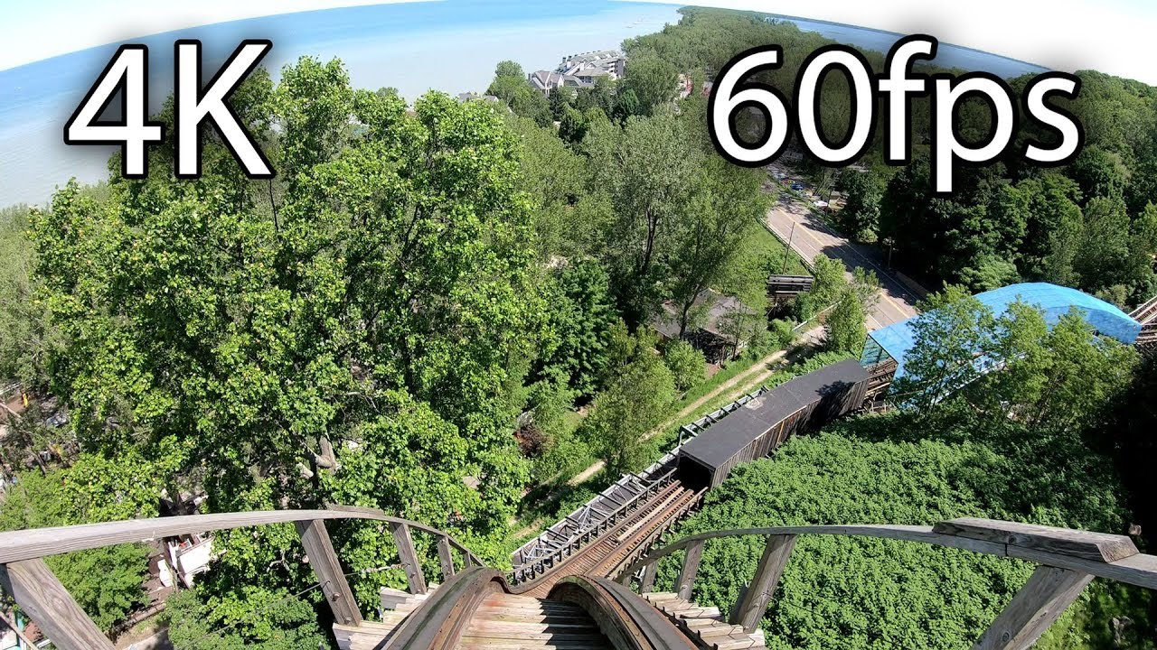 Ravine Flyer II front seat on-ride 4K POV @60fps Waldameer