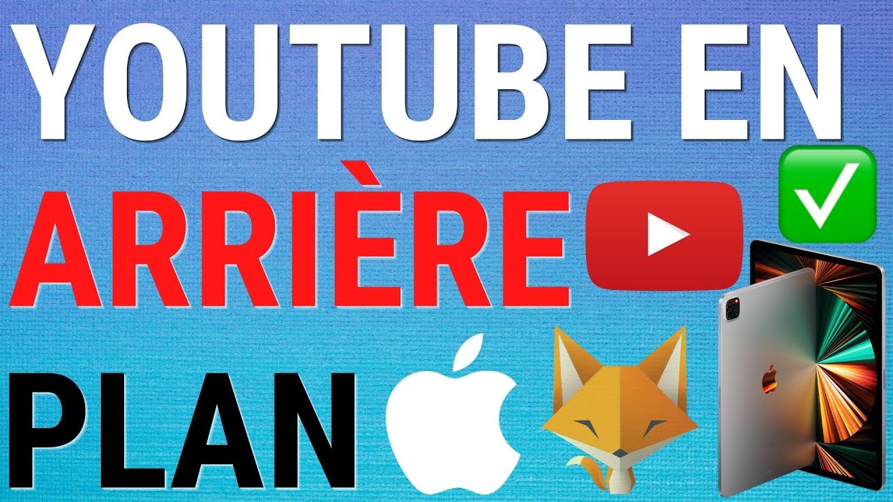 Comment Utiliser YouTube En Arrière-Plan Sur IPad - YouTube