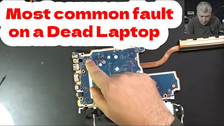 Most common fault on a dead Laptop and how the check and fix, Lenovo V15 G2 ITL no power