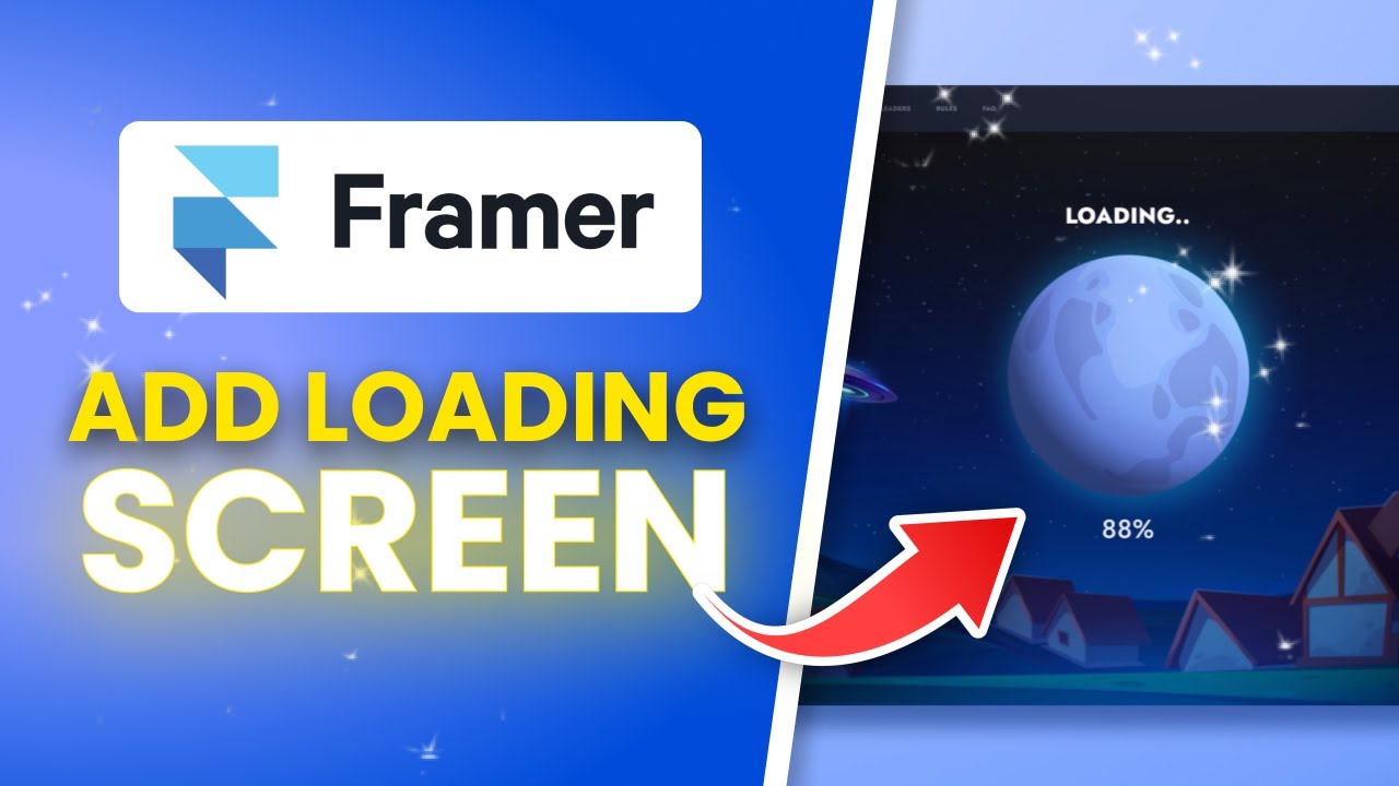 Loading Screen Full How To Add A Loading Screen In Framer (Full Guide) - YouTube